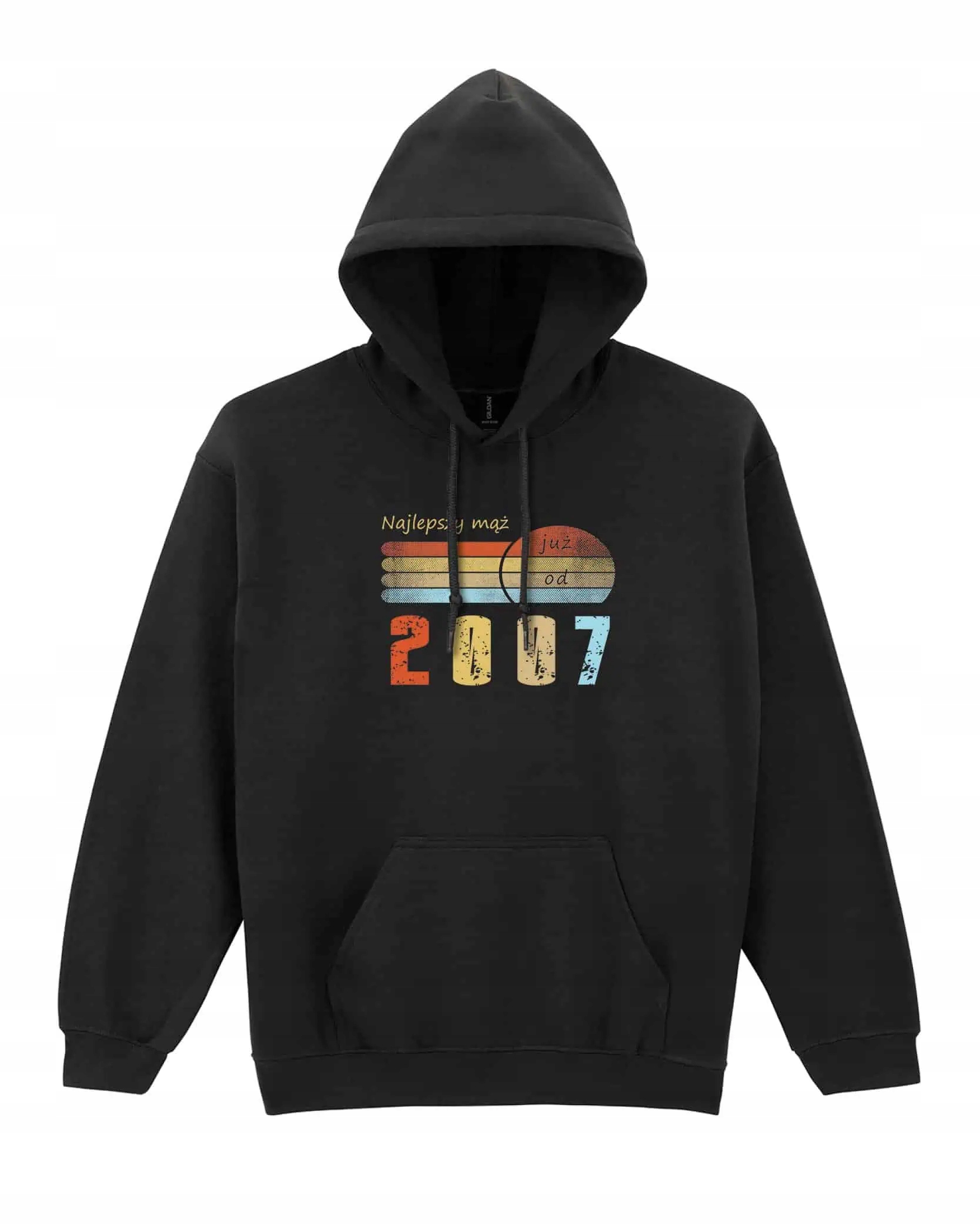 Mikina s kapucí pro manžela, personalizované, výročí, svatba, Svatba , L