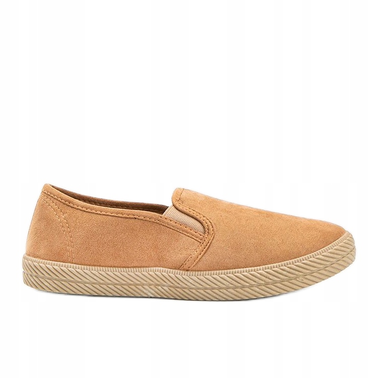 

Beżowy Tkanina Buty Kobiety Trampki r.40