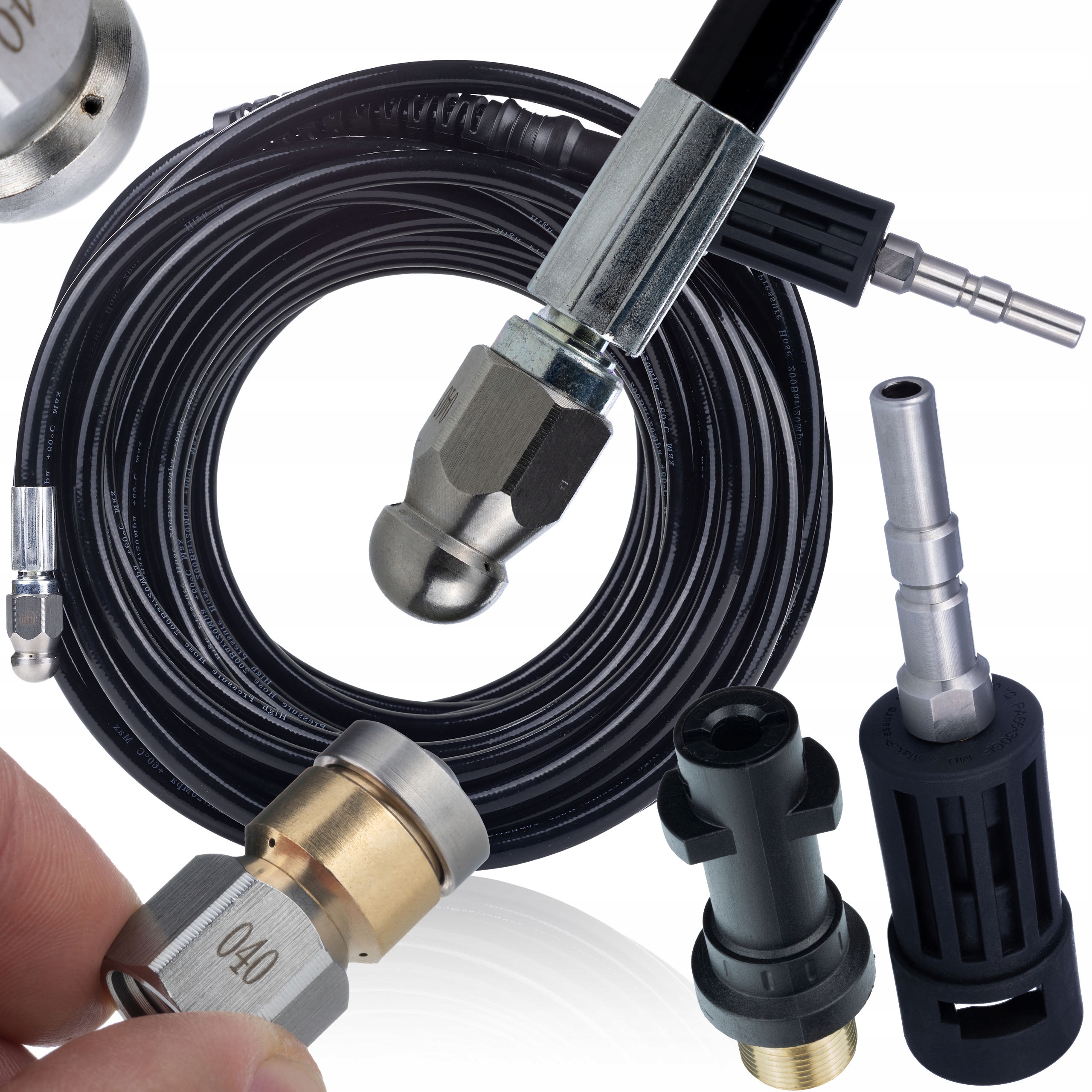 Hadice Na Čištění Kanalizace Nilfisk Kranzle D12 2 Rotační Trysky K2-K7