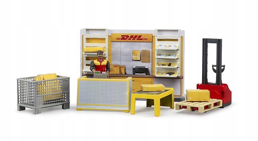 

Bruder 62251 Centrum logistyczne Dhl paczkomat