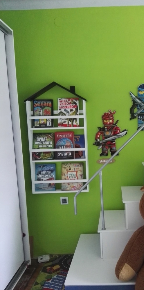 Półka na książki domek Płeć chłopcy dziewczynki