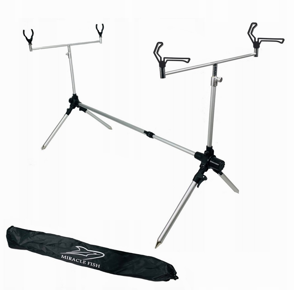 STANOWISKO WĘDKARSKIE ROD-POD 2 WĘDKI METHOD FEEDER BOCZNY POŁÓW+ POKROWIEC