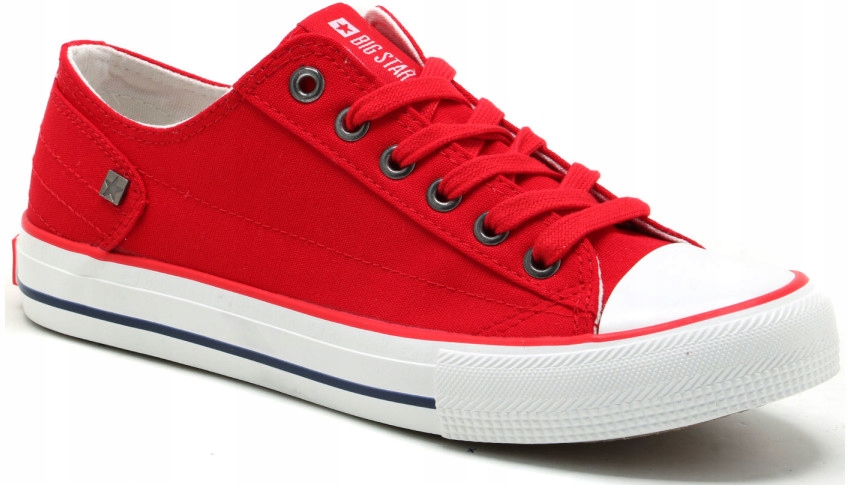 

Trampki Damskie Big Star DD274339 Klasyczne red 38