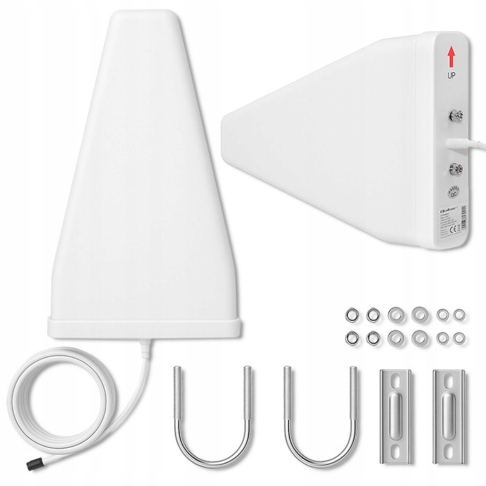 Antena Qoltec 4G Lte 18 dBi Zewnętrzna Wzmocnienie Zasięgu Internetu