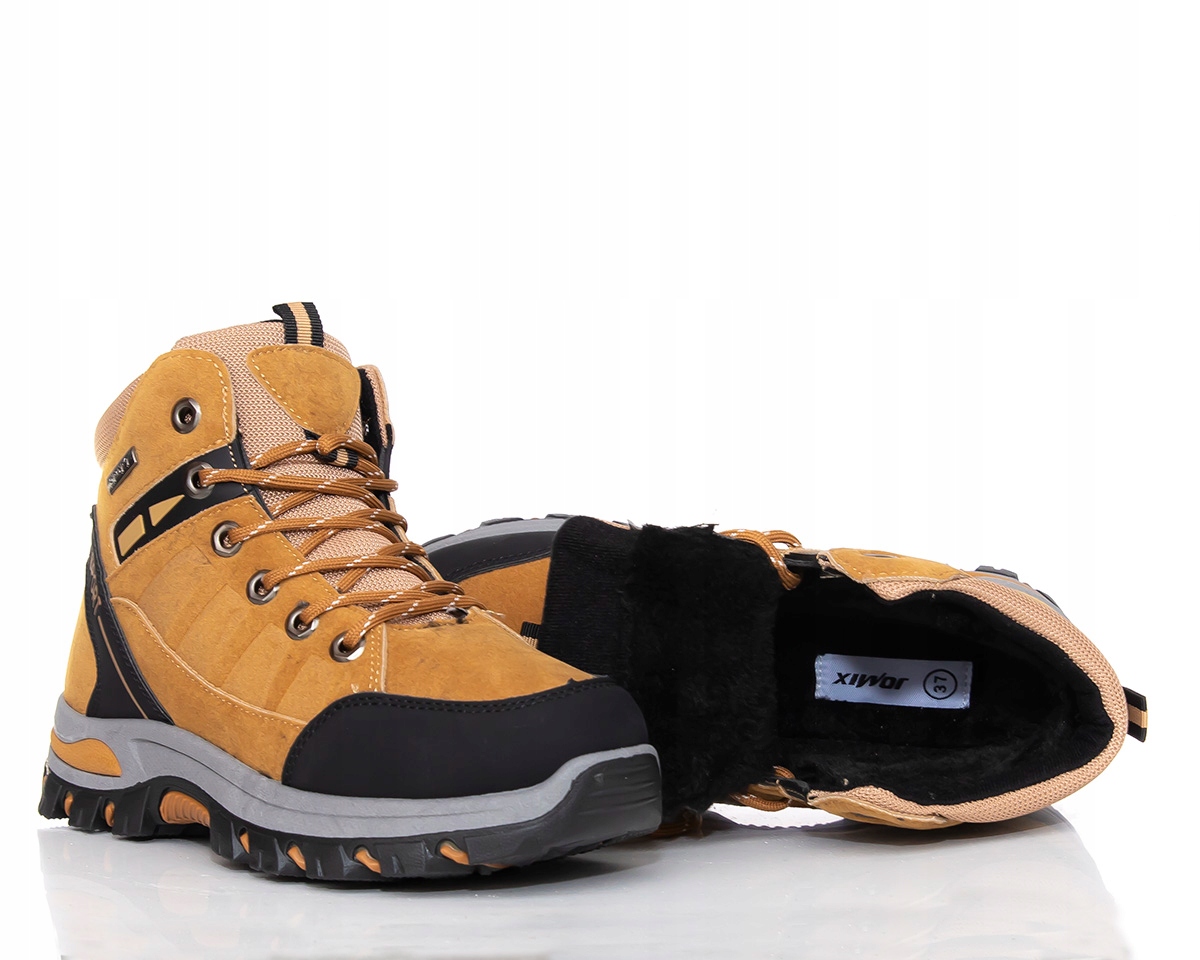 Trapery zima obuwie ocieplane Buty Zimowe Śniegowe Długość wkładki 23.5 cm