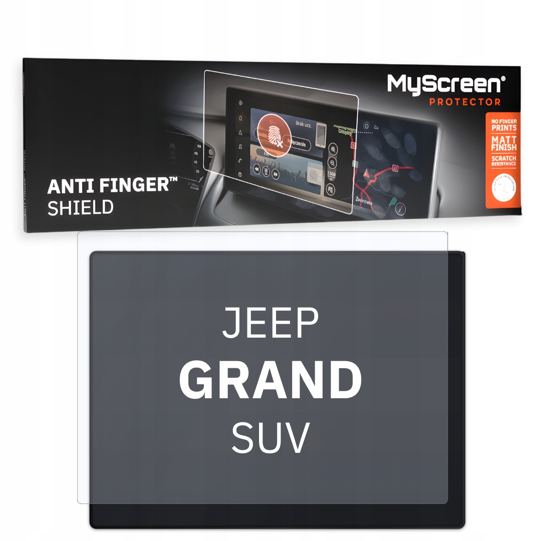 Matná fólie pro Jeep Grand Cherokee Suv 2016 2019 8,4" MyScreen