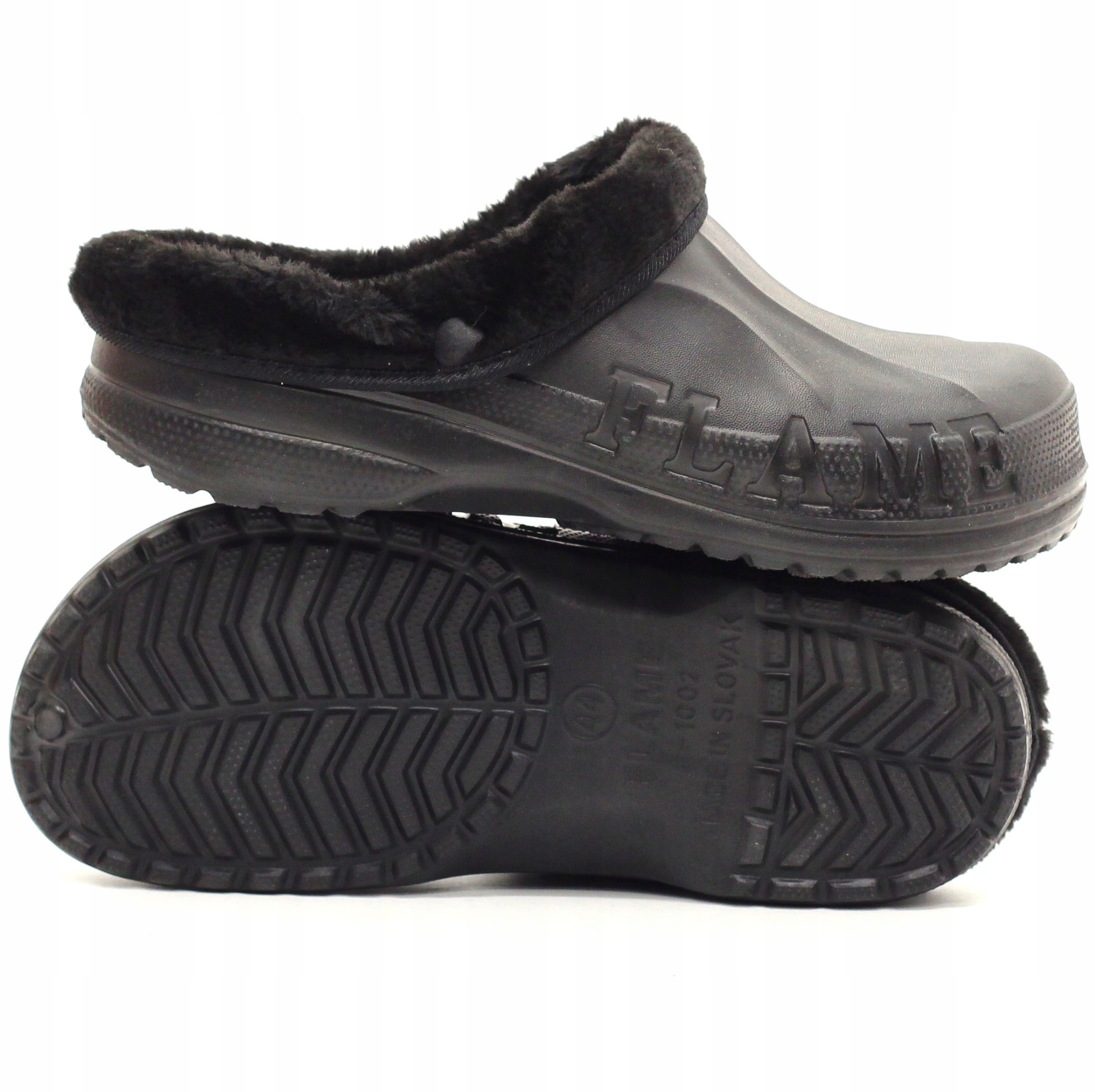 KROKSY ZIMOWE DAMSKIE OCIEPLANE KLAPKI CHODAKI Oryginalne opakowanie producenta folia