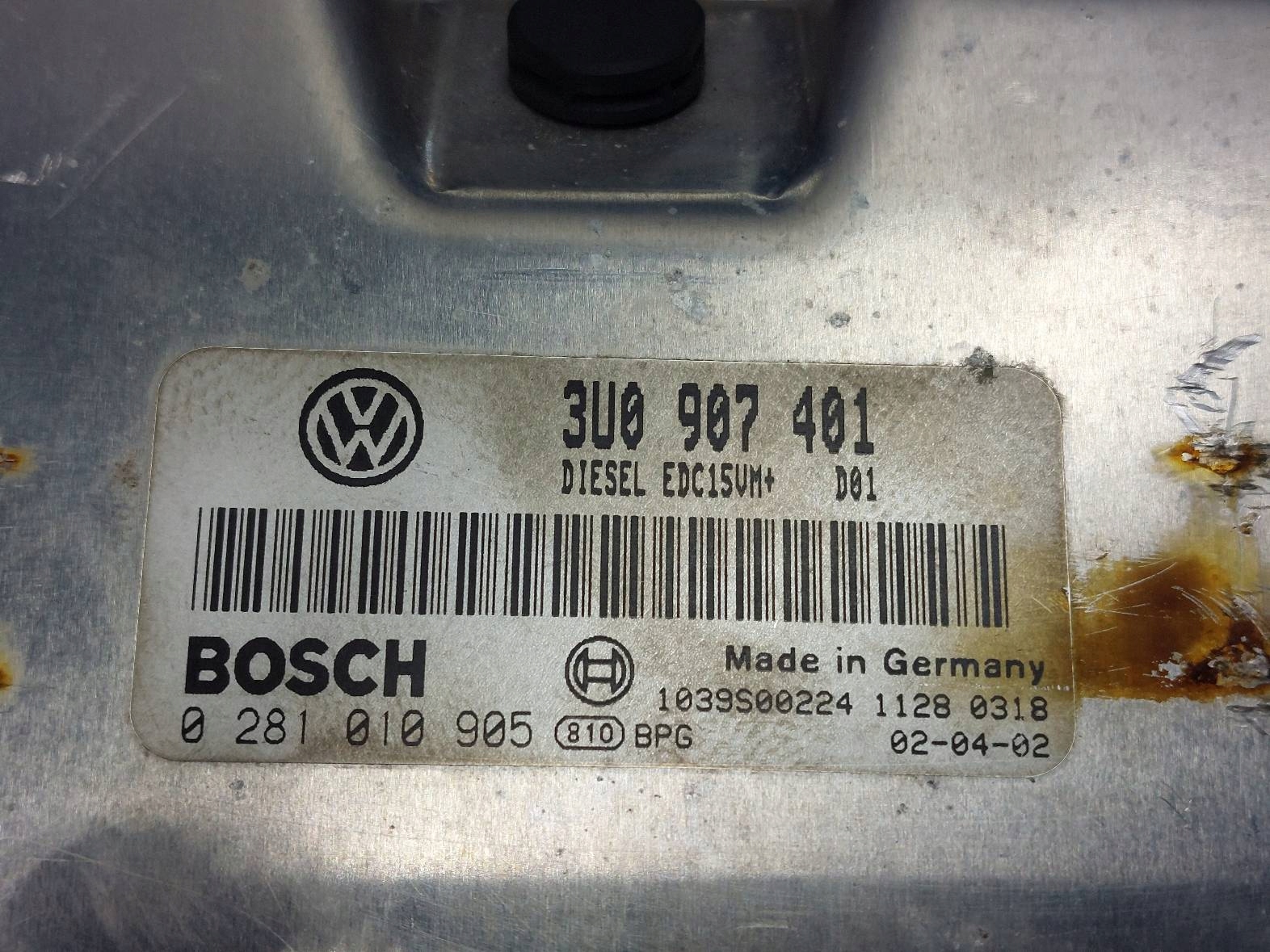 Montaggio STARTOWY SKODA SUPERB e 2.5 TDI 3U0907401 0281010905