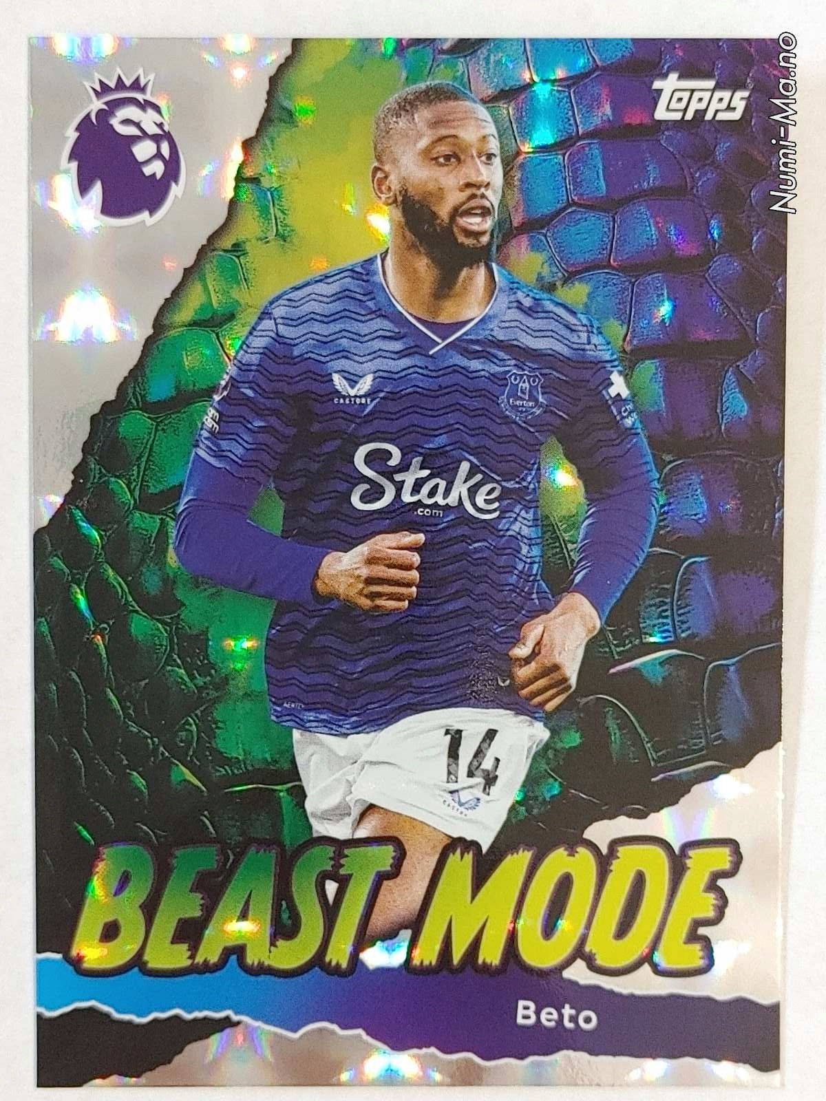 Topps Premier League 2025-2026 NR.428 Beast Mode Beto 2182
