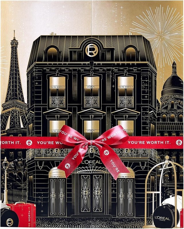 Adventní kalendář L'oréal Paris Mini 2025, 12 ks