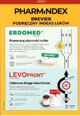 PHARMINDEX BREVIER PODRĘCZNY INDEKS LEKÓW 2024/1