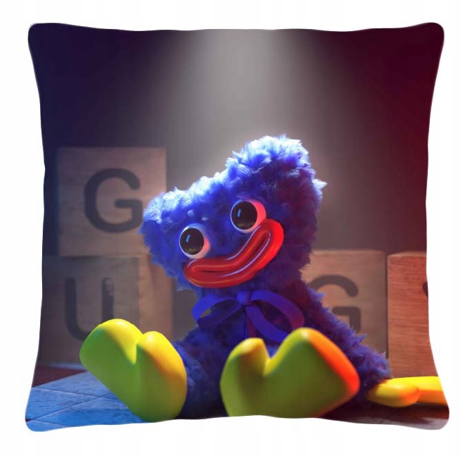 Poduszka gra Poppy Playtime Huggy Wuggy