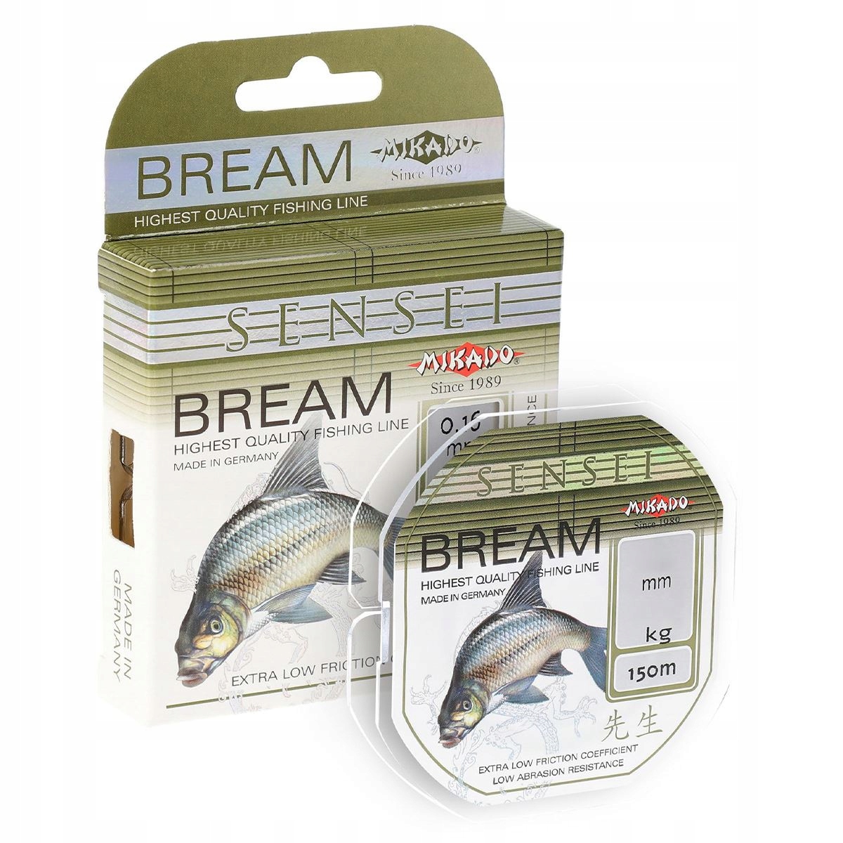 Żyłka Mikado Sensei Bream 0,24mm 7,70kg 150m op.1szt