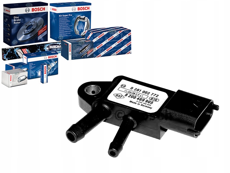 Bosch Senzor Tlaku Výfukových Plynů Renault Kadjar 1,6DCI 1