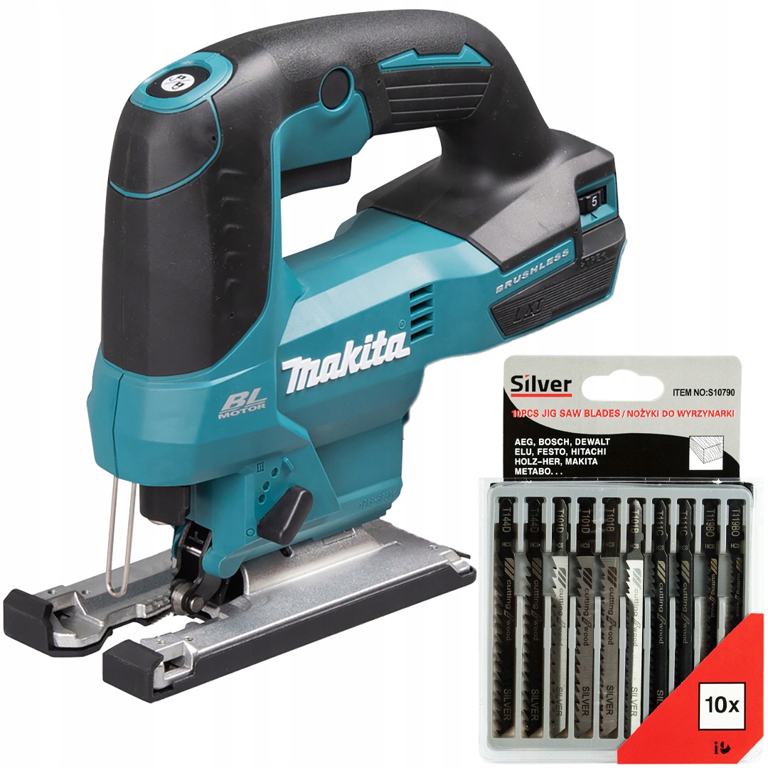18V pila Makita DJV184Z 10 pilových listů