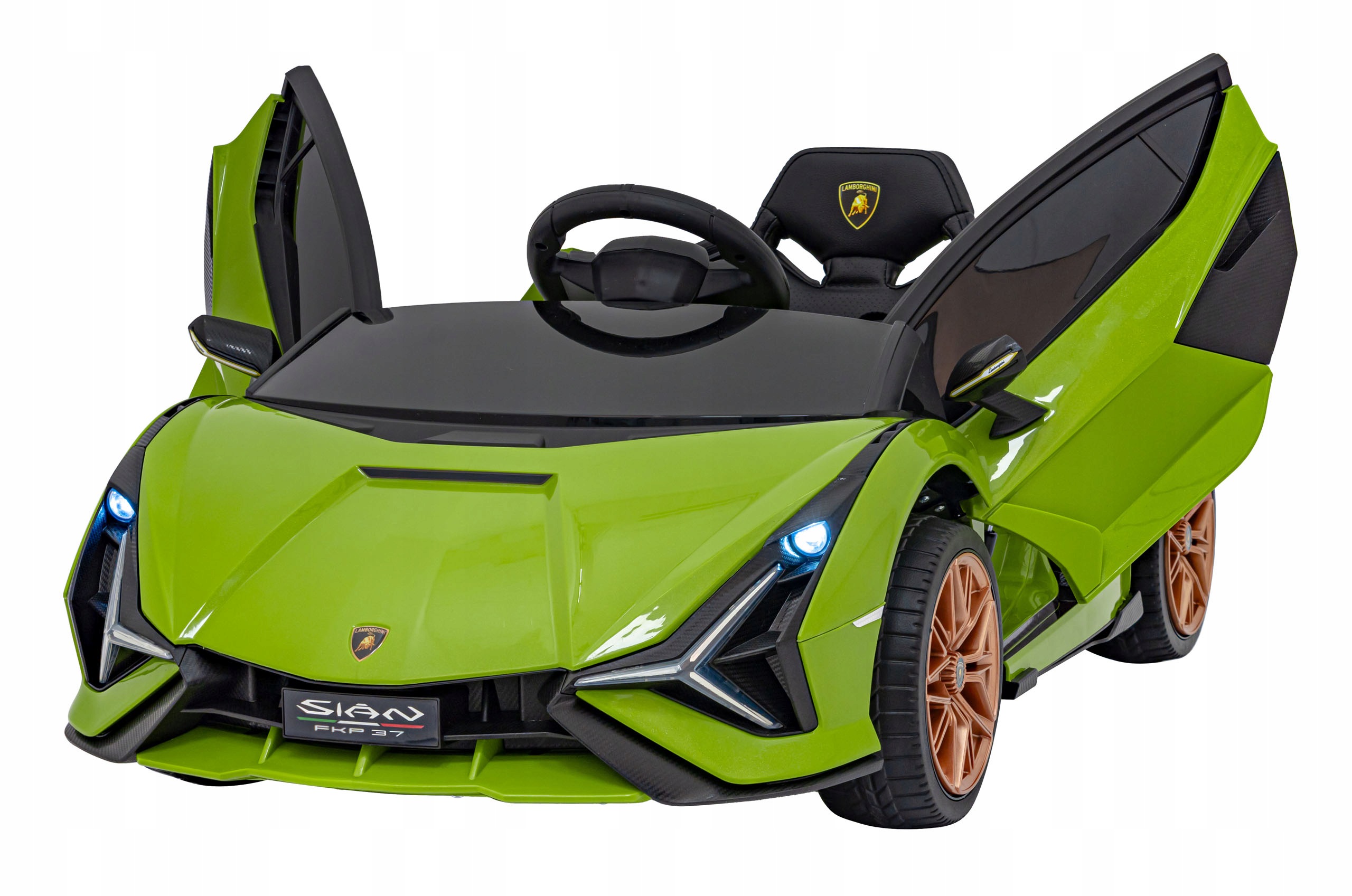 Auto na akumulator dla dzieci Lamborghini Sian Pilot Wolny Start Audio Led