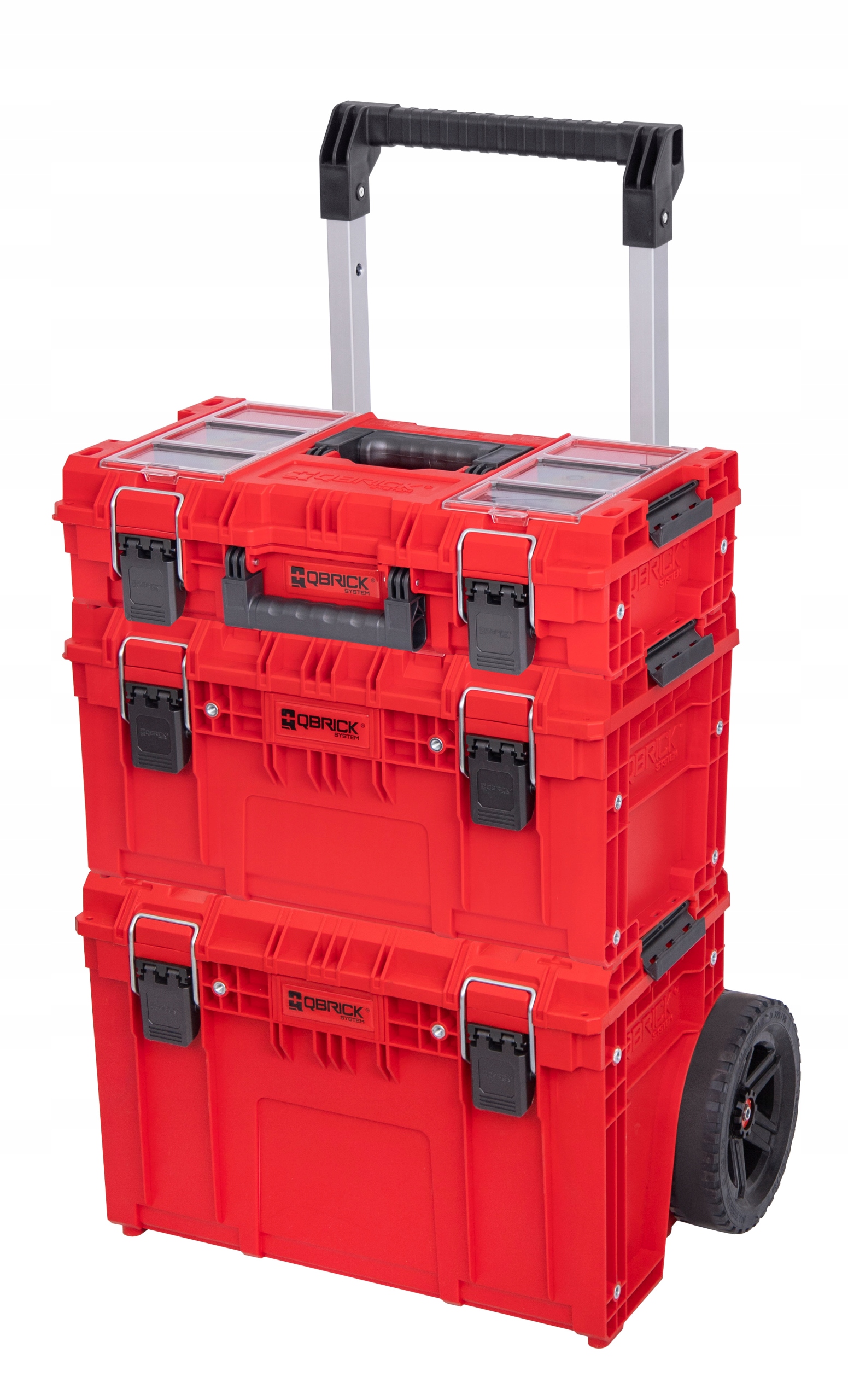 Qbrick Prime Set 2 Red Ultra Hd Custom skrzynka narzędziowa na kółkach