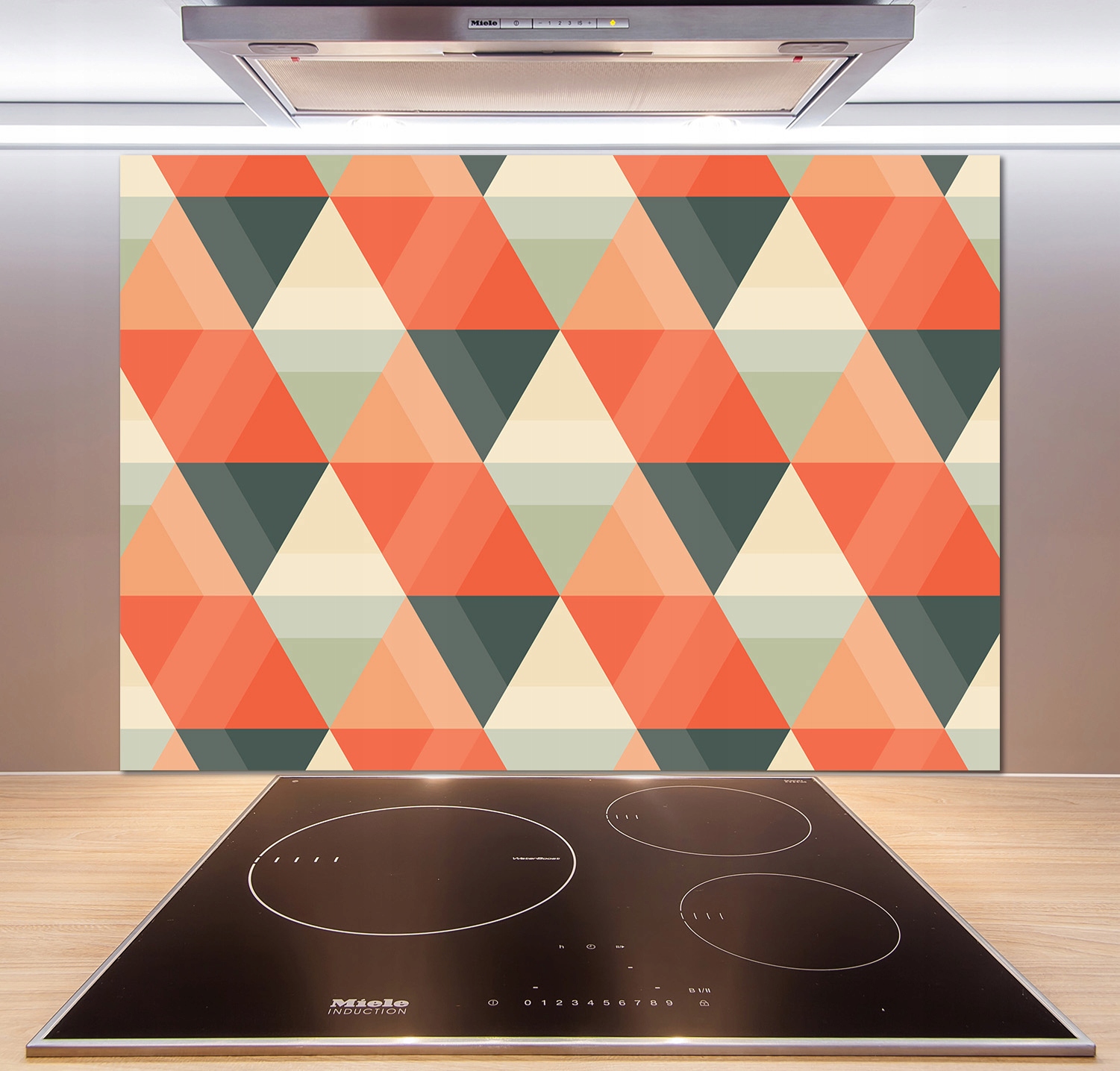 

Panel do kuchni Geometryczne tło 100x70 cm + Klej