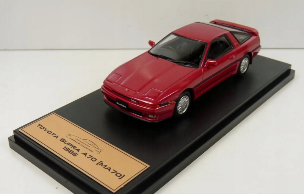 Toyota Supra A70 (MA70) 1986 Hachette Japonsko 1:43