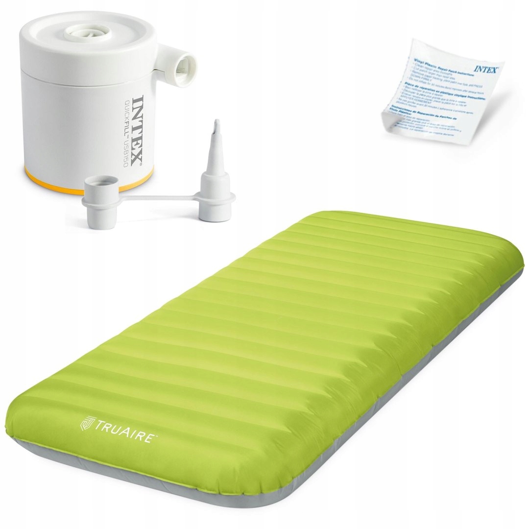 Matrace 191x76x17 cm s elektrickou pumpou Intex 64097