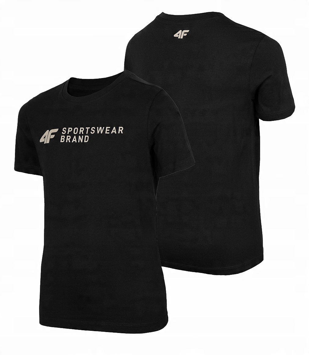 

4F T-shirt Chłopięcy Koszulka Bawełniana JTSM003