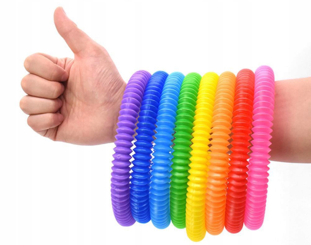 POP TUBE RURKI ANTYSTRESOWE ROZIĄGLIWE TUBY RURY Marka inna