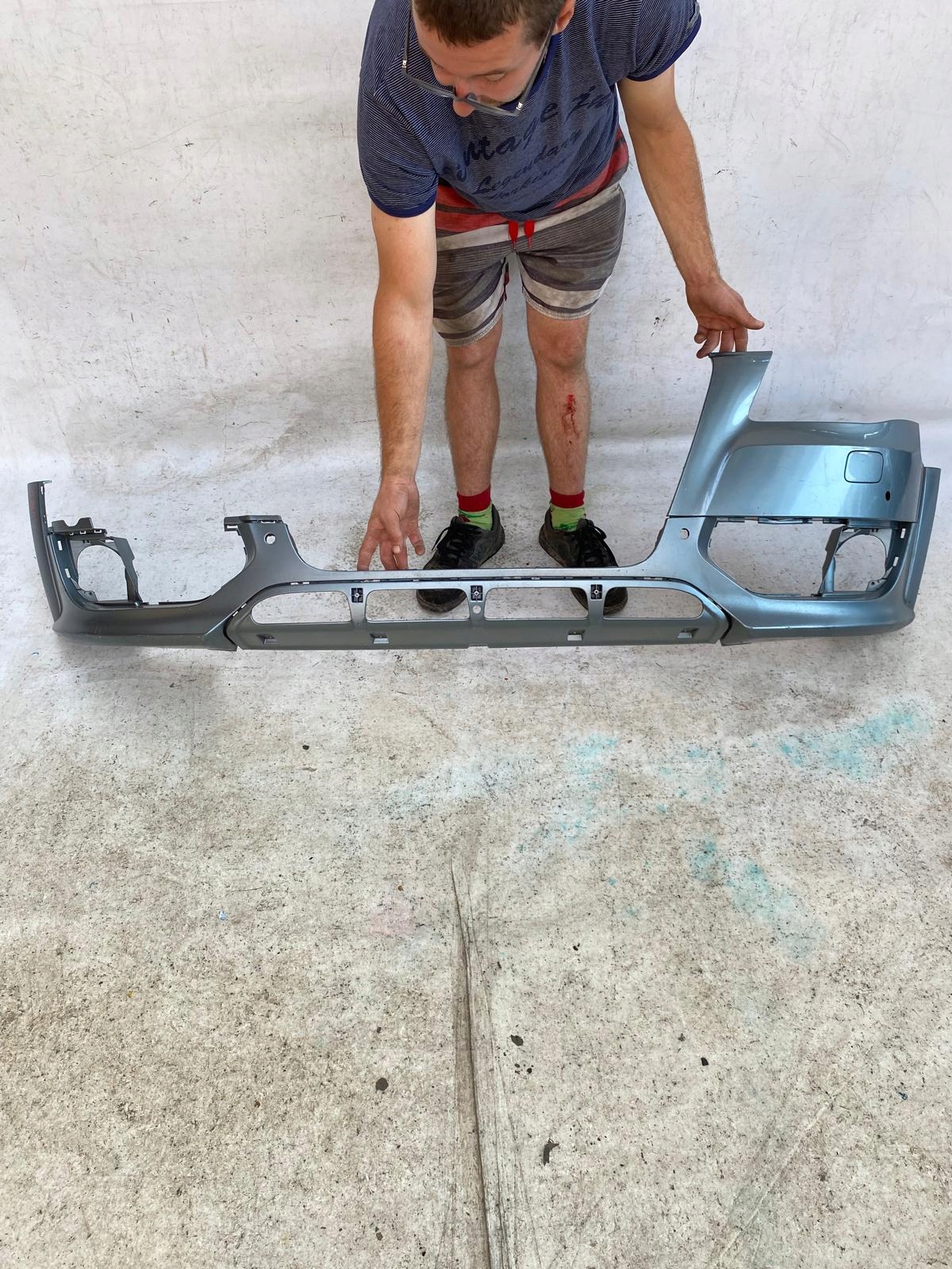 AUDI A4 B8 8K ALLROAD 07-11 bumper front front washer PDC
