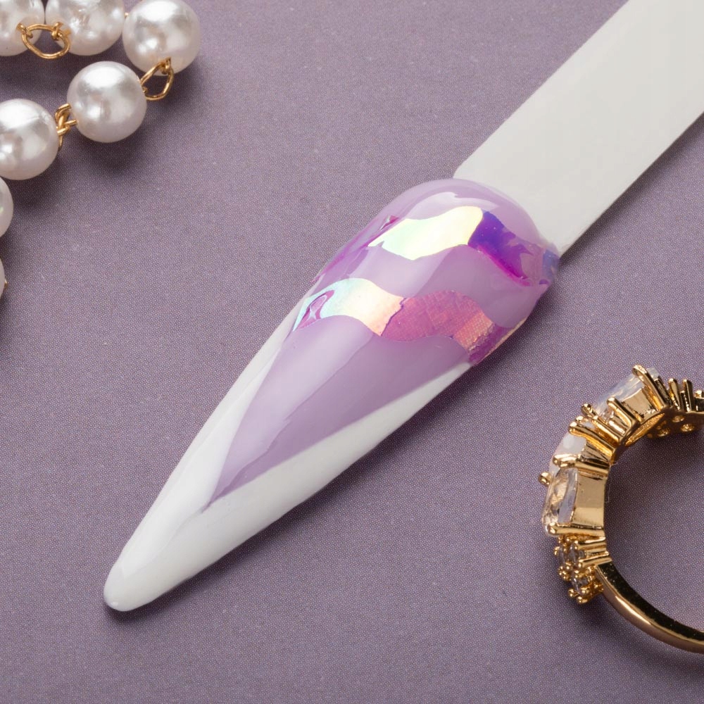 FOLIA CELOFANOWA HOLO Z EFEKTEM SZKŁA NOWOŚĆ Marka Molly Lac