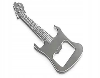

Otwieracz fana muzyki Gitara metalowy butelek piwa