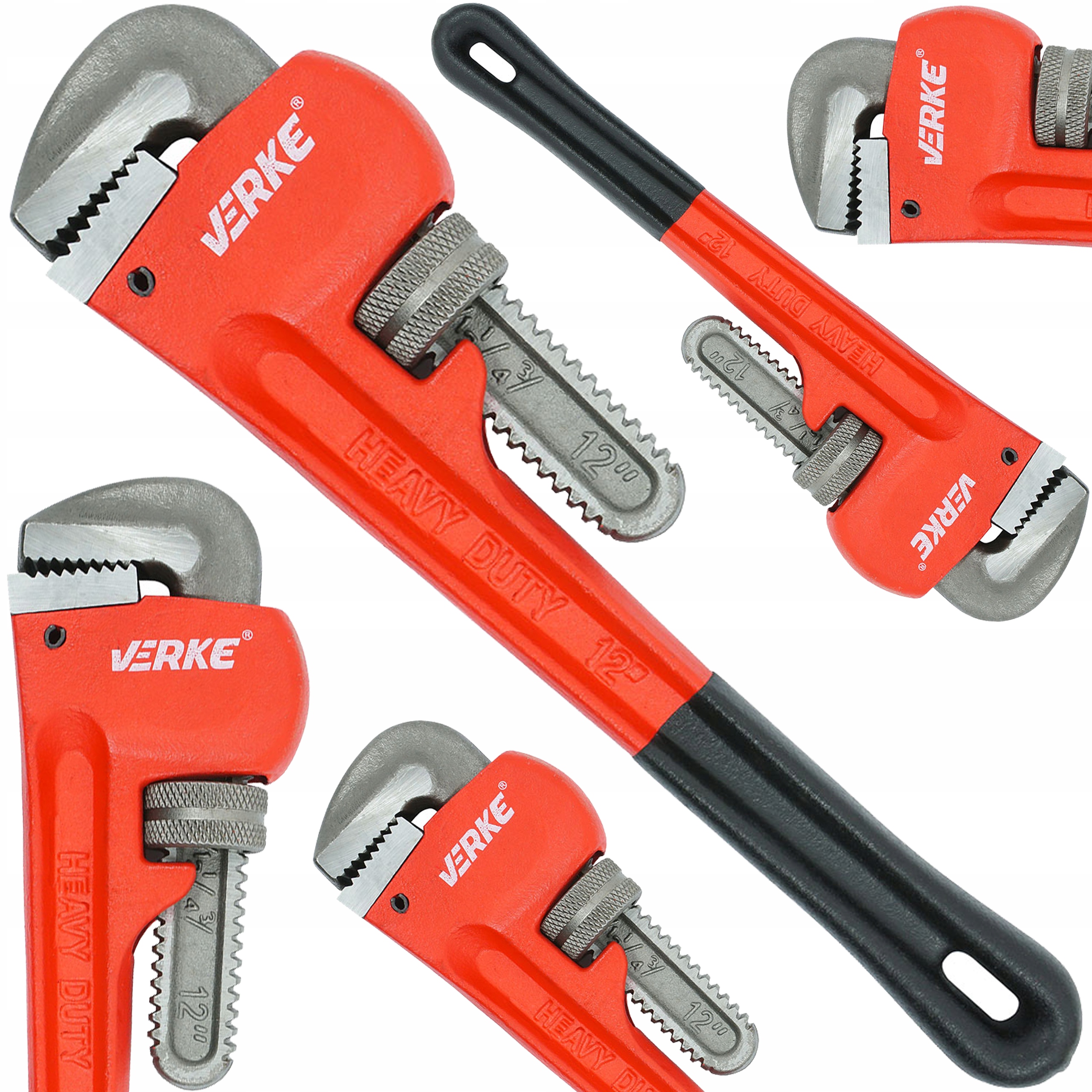 KLUCZ DO ODKRĘCANIA RUR STILLSON 12" 300mm HYDRAULICZNY ŻABA ŻABKA MOCNY!!