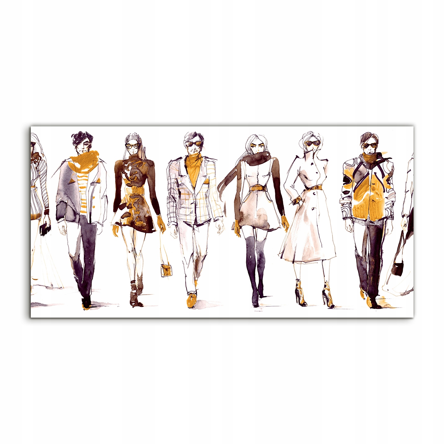 

Fotoobraz akryl 120x60 na ścianę Ubrania Art Moda