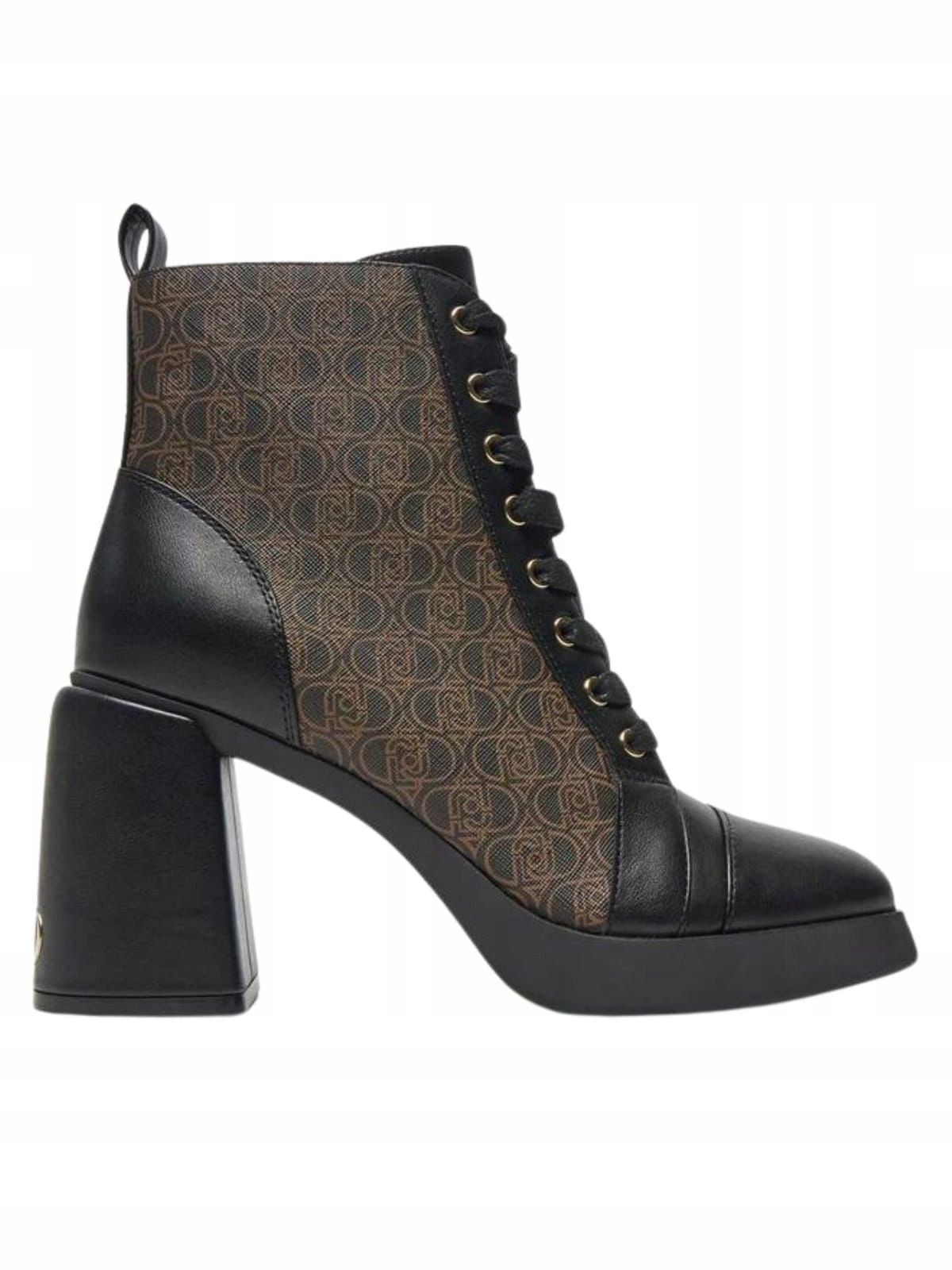 Dámské kotníkové boty Liu Jo SF4125 EX162S hnědá černá Shoes: 41