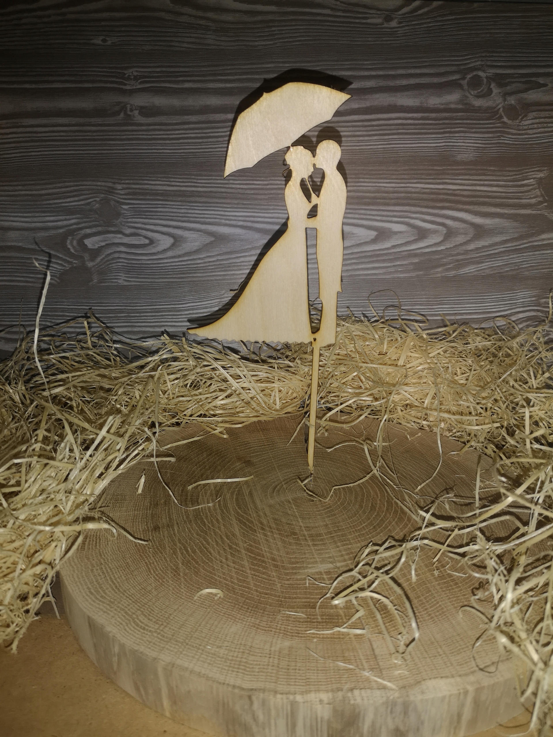 

Topper na tort weselny