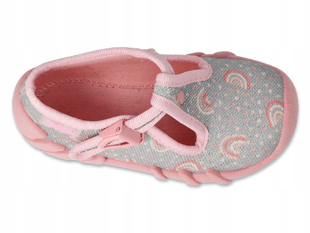 BEFADO KAPCIE 110n490 PAPCIE TRZEWIKI CHAPCIE NA ZAPINKI (18-26) r 26 Kolor różowy