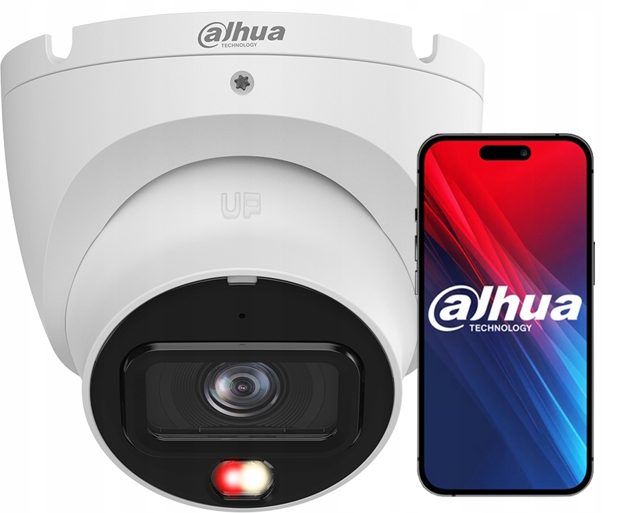 Ip Kamera IPC-HDW1839T-A-IL-0280B-S6 Smart Dual Light 8.3 Mpx 4K Uhd Dahua