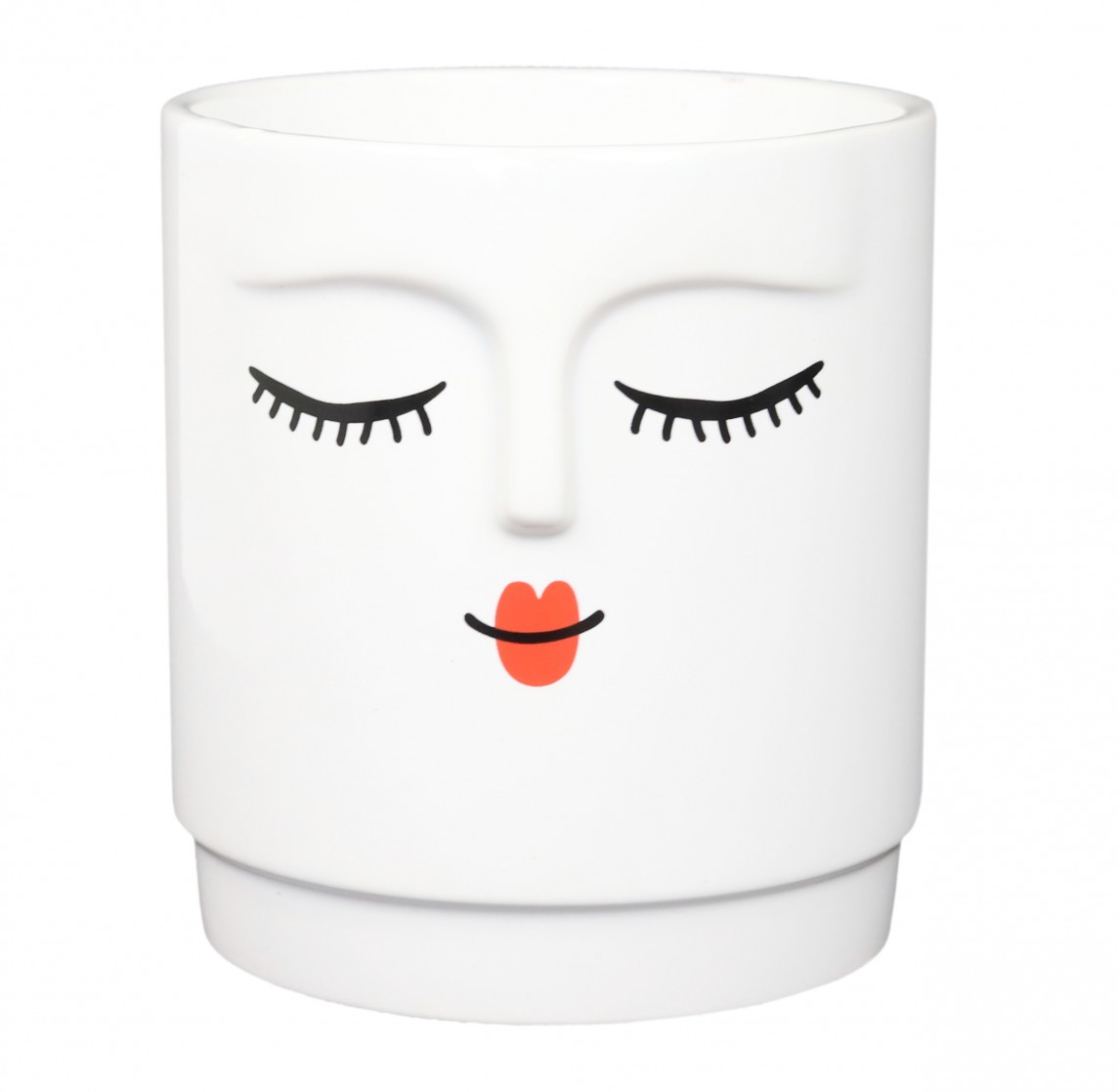 

Osłonka Głowa Ø10cm Yoko ceramiczna doniczka Twarz