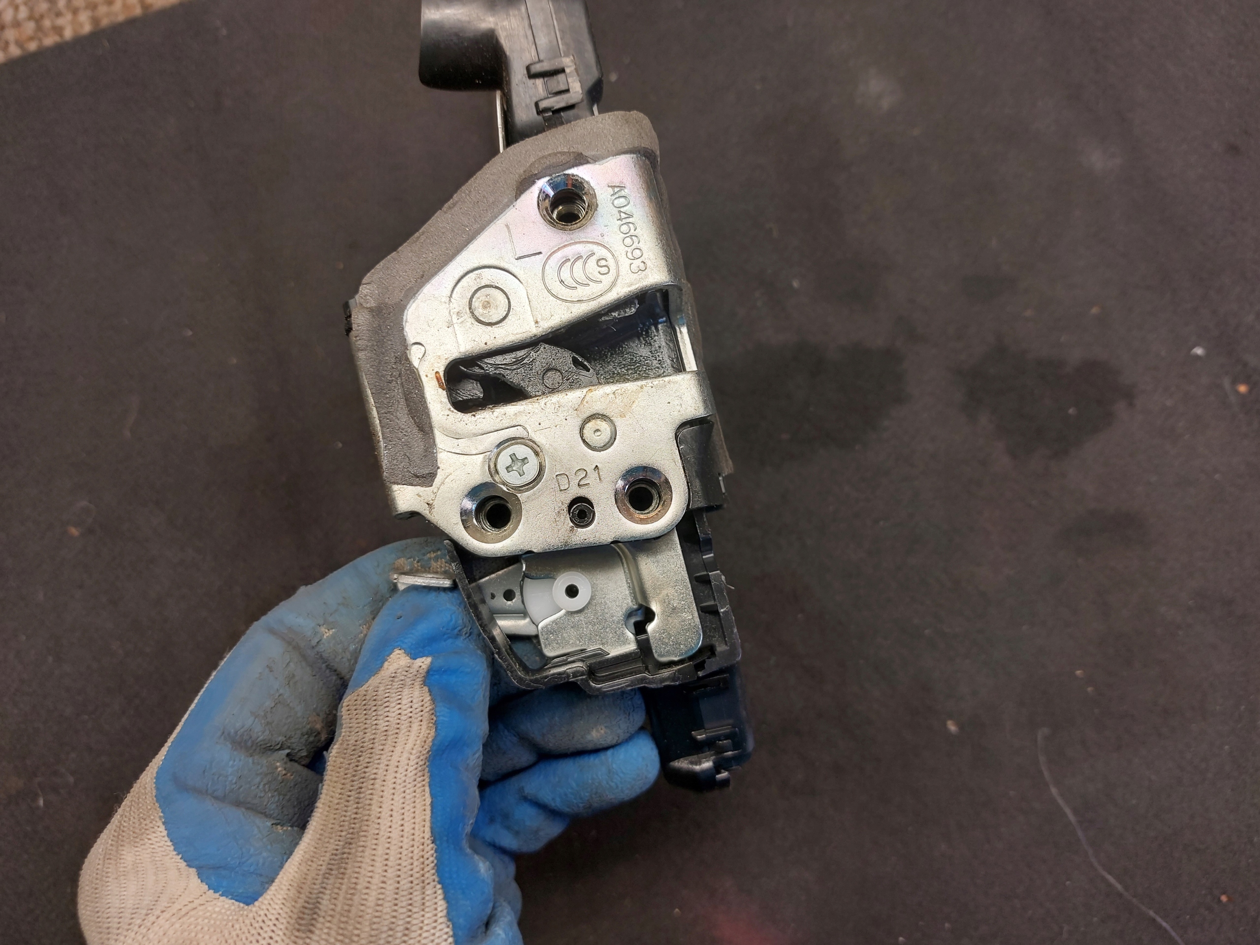 lock door left LEXUS RC F 14r