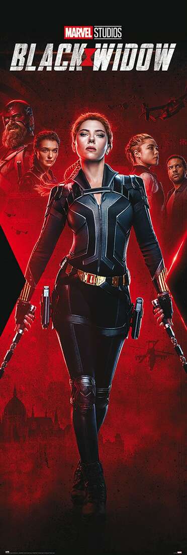 

Marvel Czarna Wdowa Black Widow plakat 53x158 cm