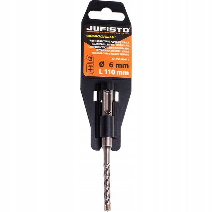 

Wiertło SDS-plus do betonu 6,0 x 110 mm Jufisto