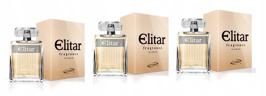 Chatler Elitar Fragrance 3x100 ml parfémovaná voda Set