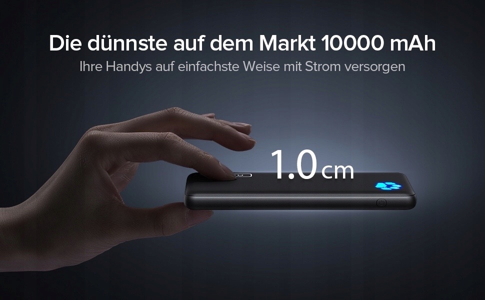 POWER BANK 10000MAH 2XUSB USB-C PD 3A EAN (GTIN) 0912909892313