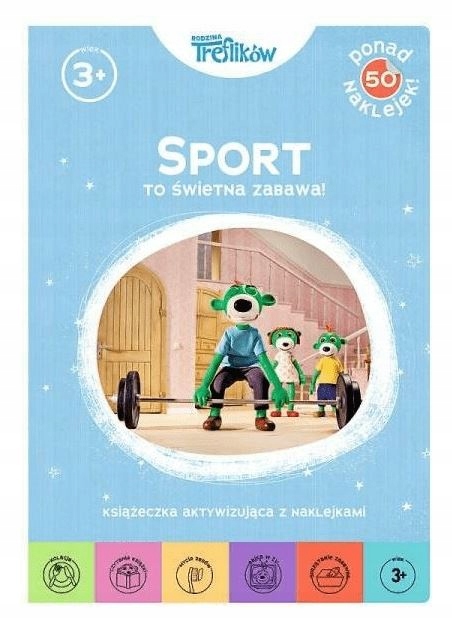 TREFL KOLOROWANKA RODZINA TREFIKÓW SPORT 6416