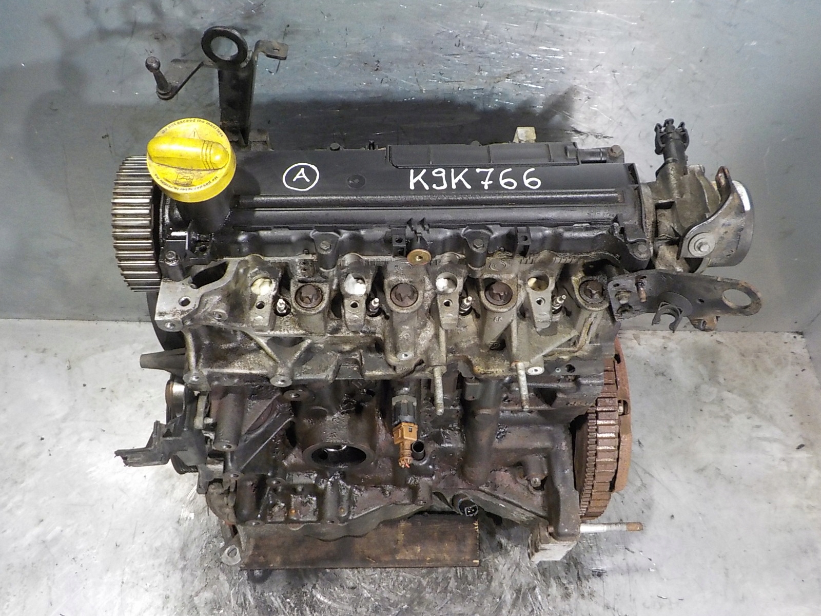 RENAULT CLIO III MODUS MICRA engine 1.5 DCI K9K766 PRZEBIEG 69 TYS.