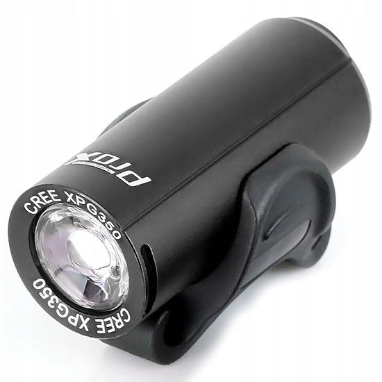 

Lampka rowerowa lampa aluminiowa Usb - 350 lumenów