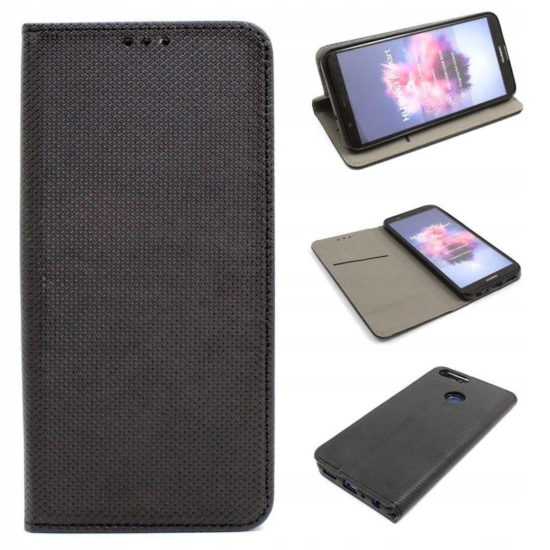 

Etui Smart Magnet do Huawei P Smart FIG-LX1 czarny