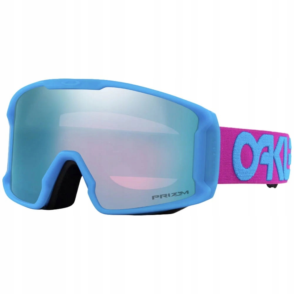 Lyžařské brýle Oakley Line Miner M B1B Purple Prizm Sapphire OO7093-85