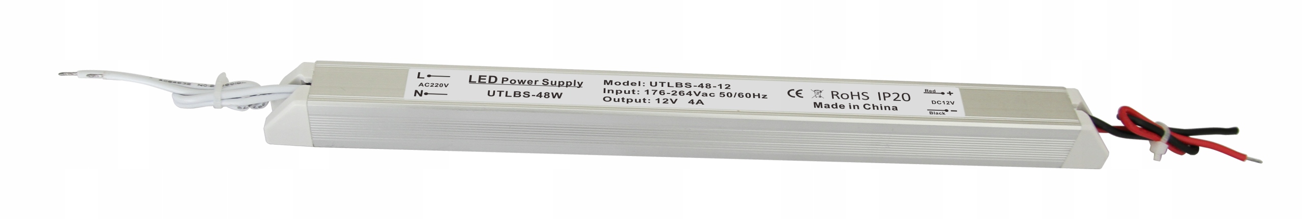 

Zasilacz Led ultra slim 48W 12V 4A IP20 1625