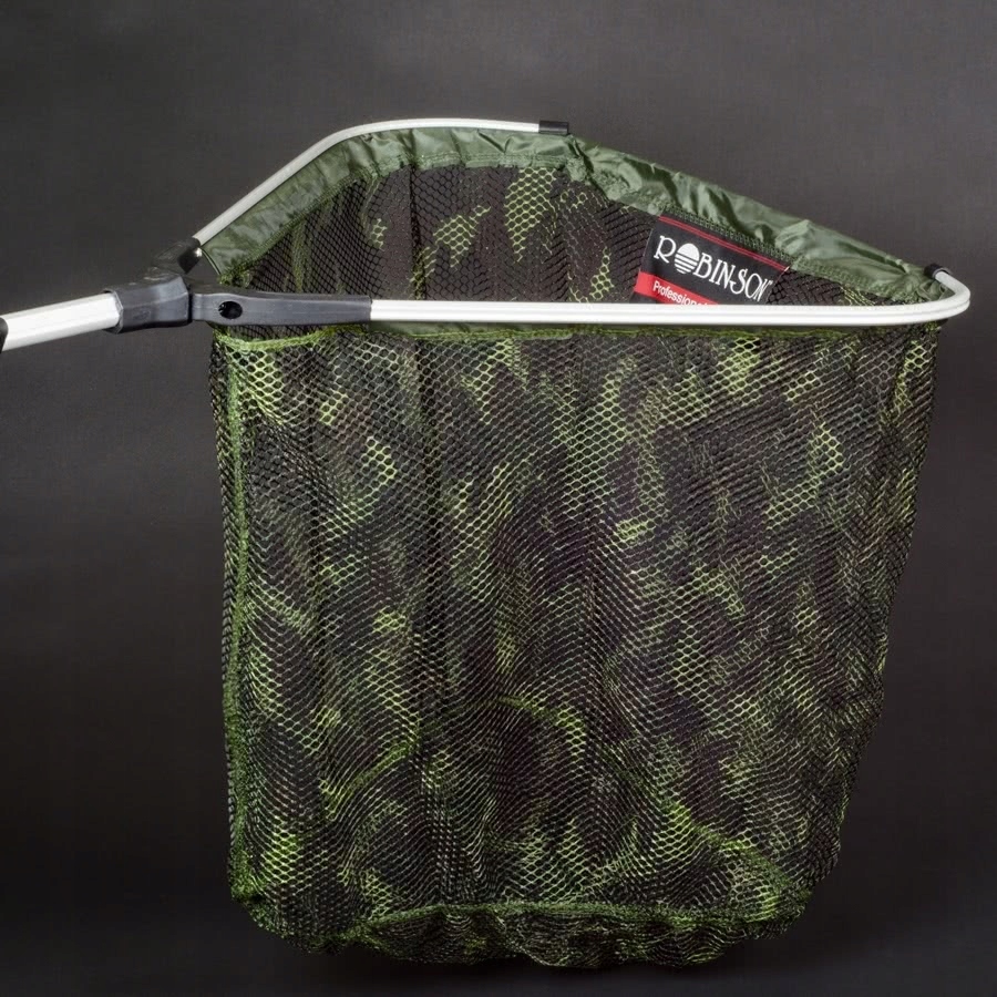 Podbierak Strong 2 sect. 2.0m, 50cmx50cm, siatka camou