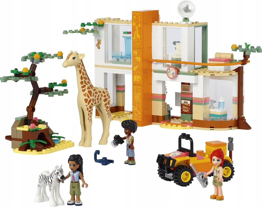 stavebnice Lego Friends Mia Záchranář Divokých Zvířat 41717