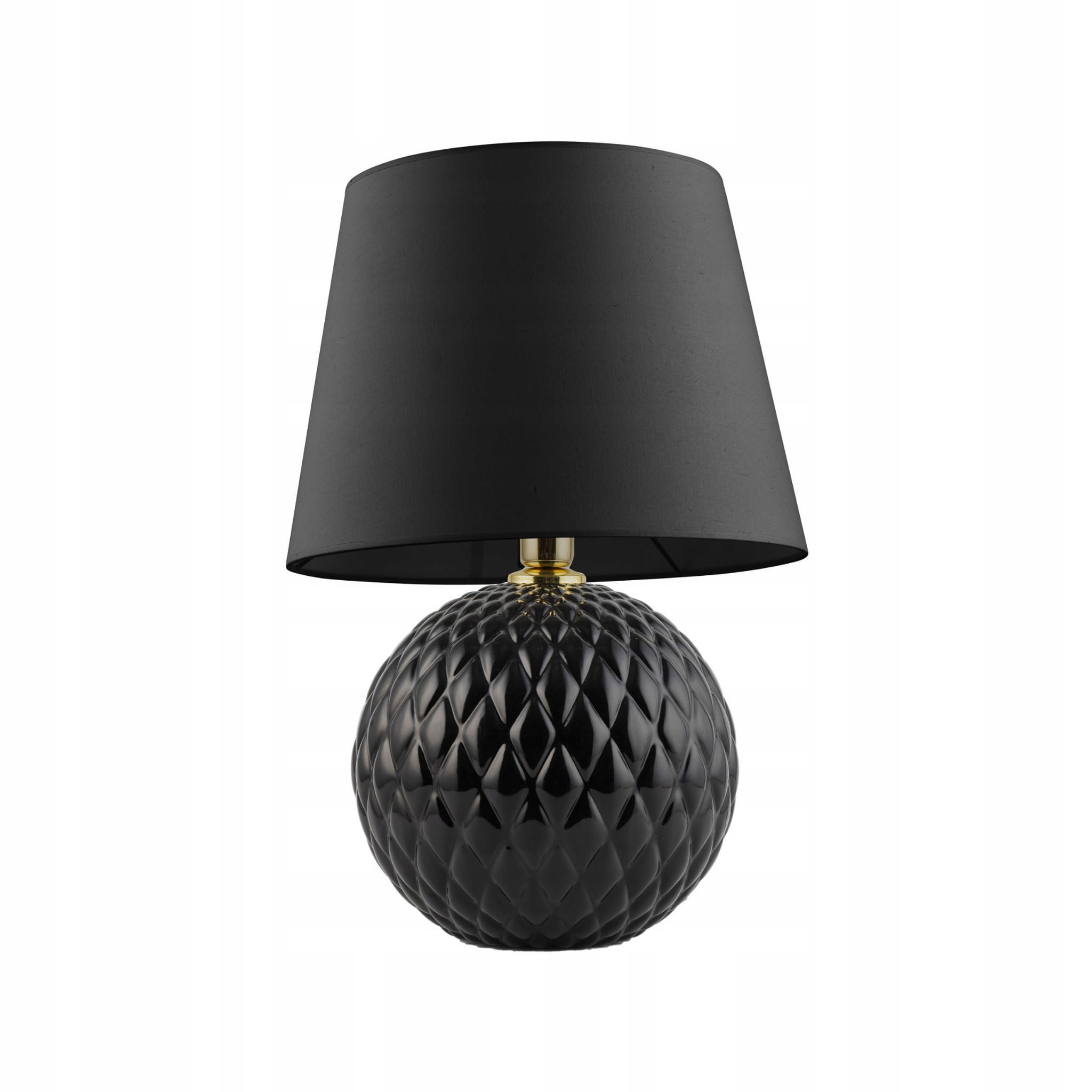 Stolová lampa TK-Lighting Santana čierna, žltá 15 W